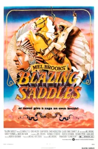 Blazing Saddles movie poster