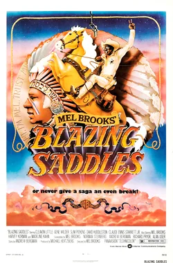 Blazing Saddles movie poster