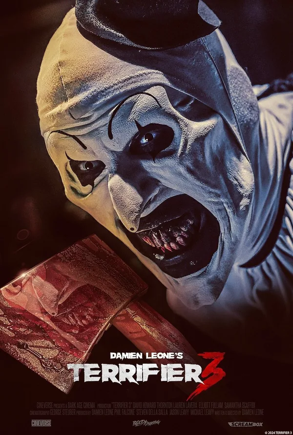 Terrifier 3 movie poster