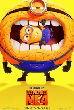 Despicable Me 4 movie poster