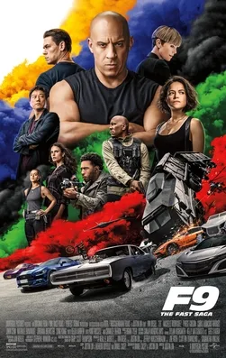 F9: The Fast Saga movie poster
