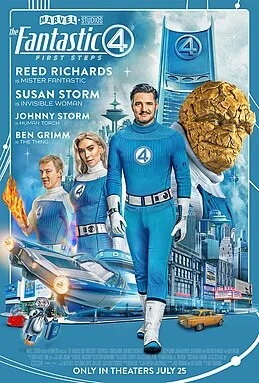 The Fantastic Four: First Steps movie poster