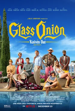 Glass Onion: A Knives Out Mystery movie poster