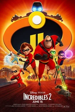 Incredibles 2 movie poster