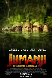 Jumanji: Welcome to the Jungle movie poster