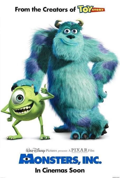 Monsters, Inc. movie poster