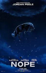 Nope movie poster