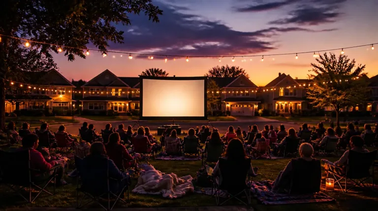How to Host an Outdoor Movie Night for Your HOA or Neighborhood