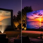 Projector vs. LED Screen: What’s Better for an Outdoor Movie Night?