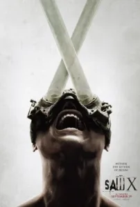 Saw X movie poster