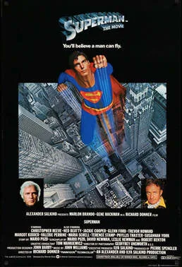 Superman movie poster