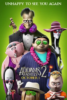 The Addams Family 2 movie poster