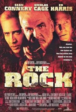 The Rock movie poster