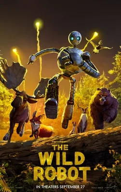 The Wild Robot movie poster