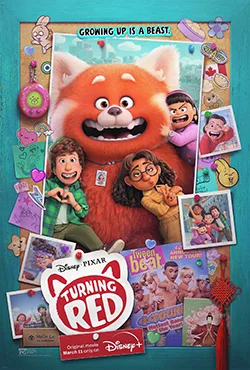 Turning Red movie poster