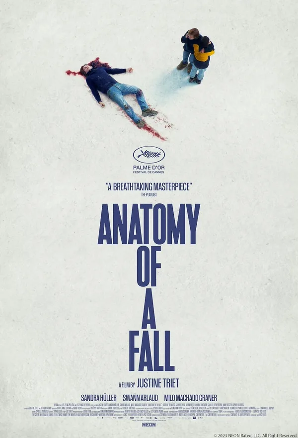 Anatomy of a Fall movie poster