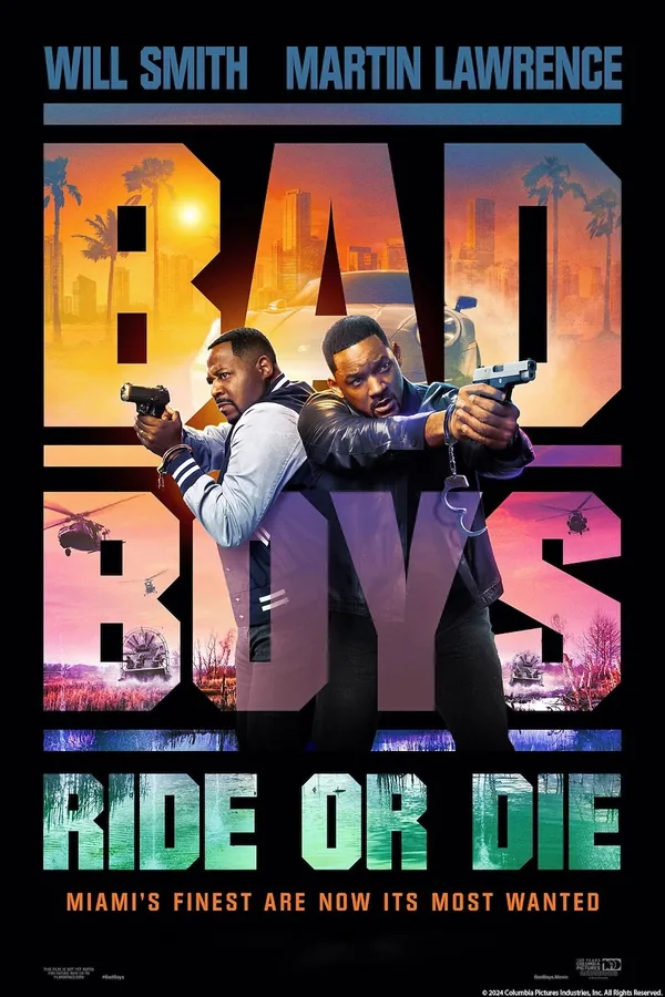 Bad Boys: Ride or Die movie poster