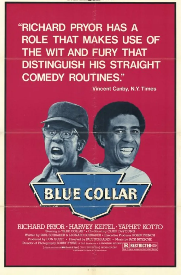 Blue Collar movie poster