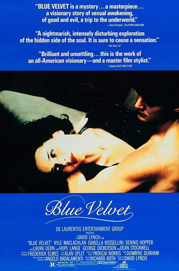 Blue Velvet movie poster