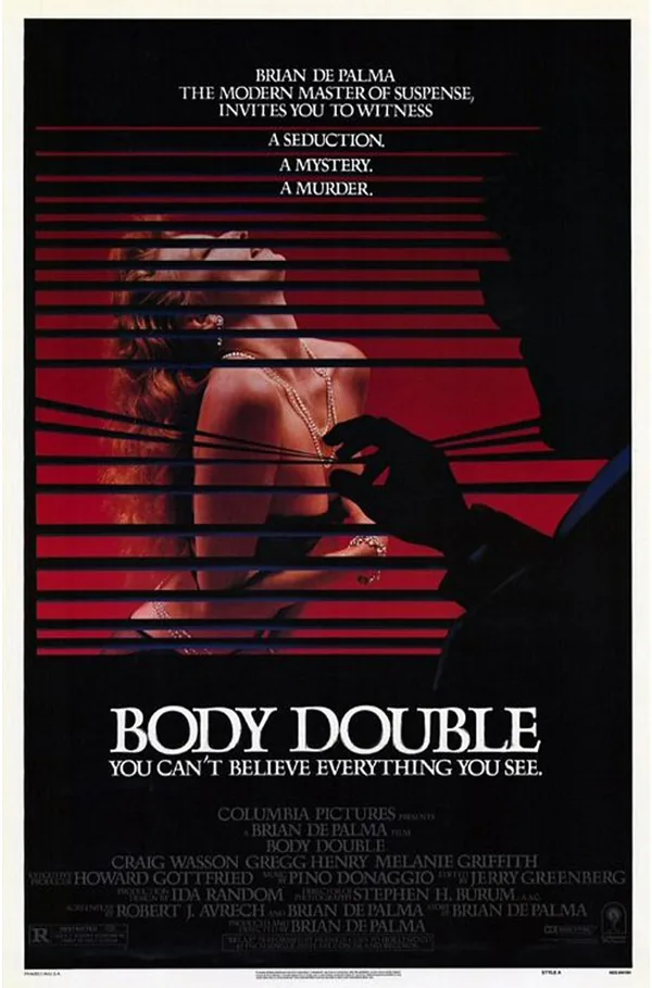 Body Double movie poster