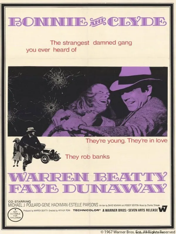 Bonnie and Clyde movie poster