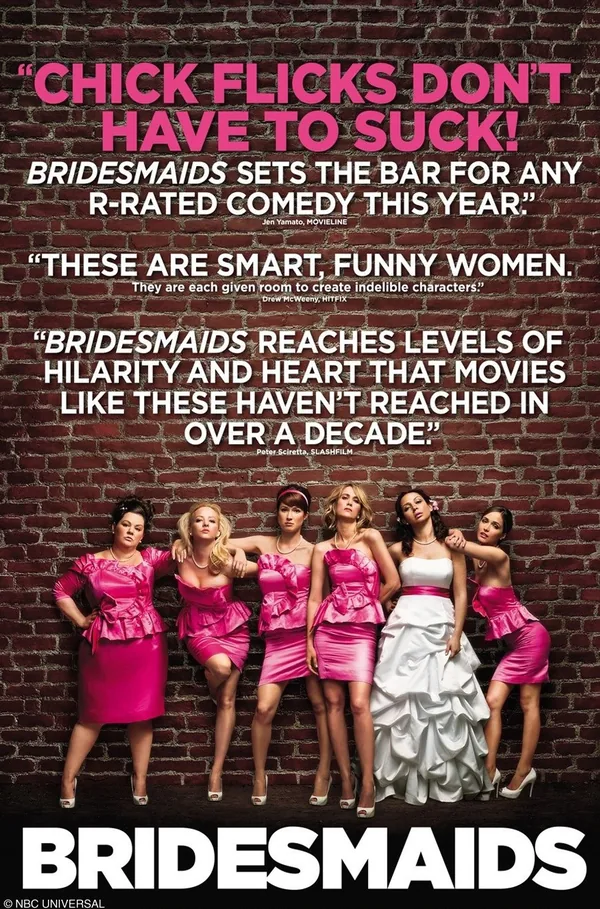 Bridesmaids movie poster