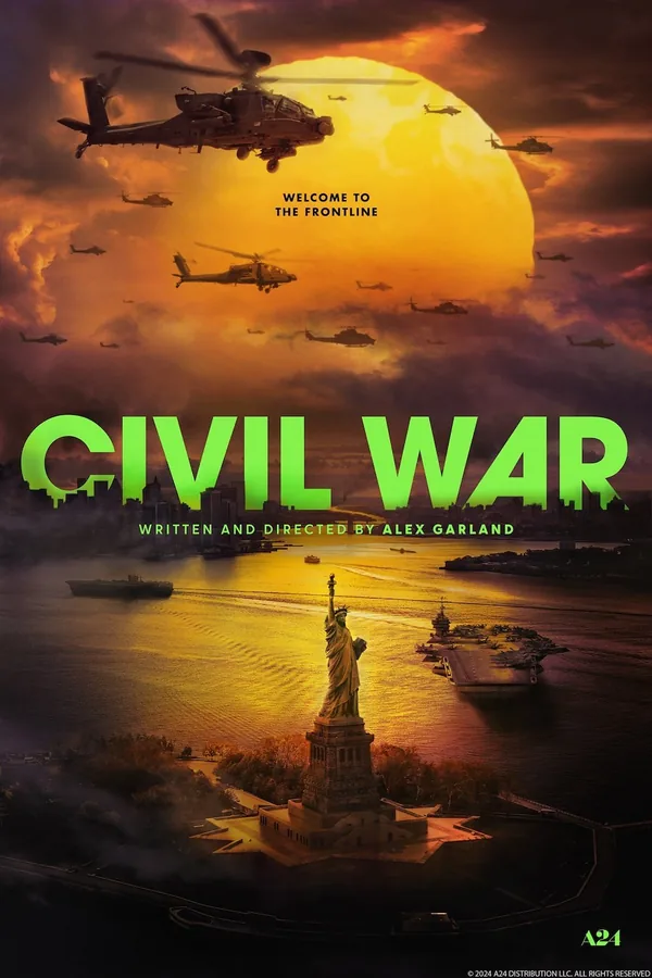 Civil War movie poster