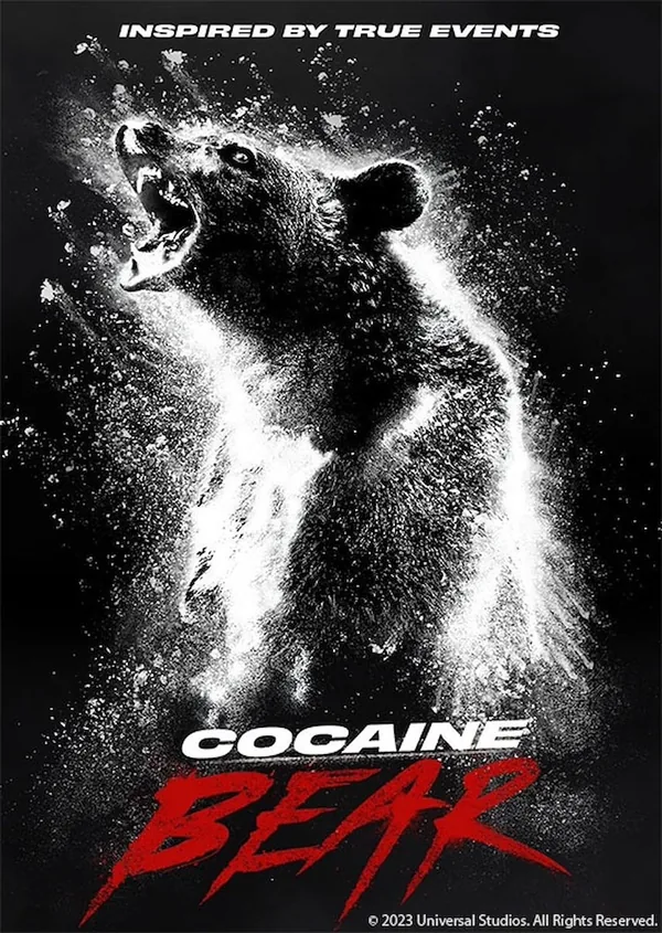 Cocaine Bear movie poster