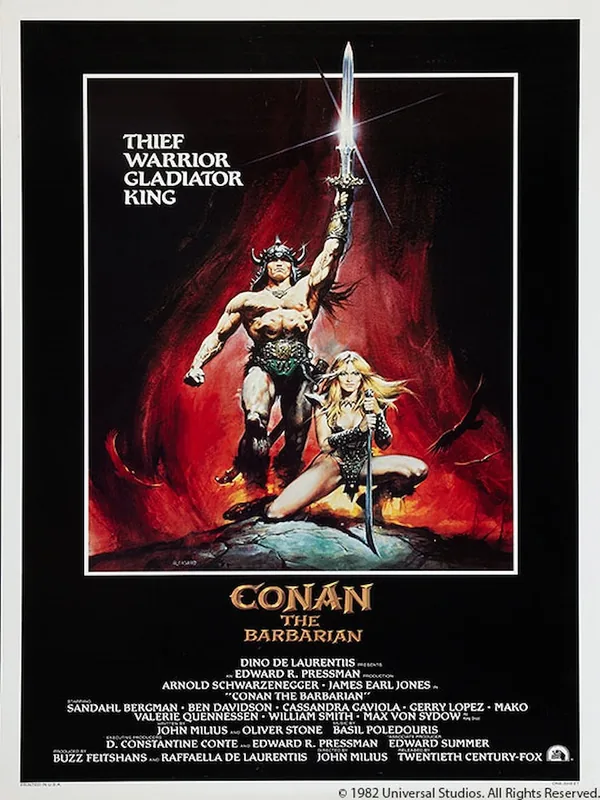 Conan the Barbarian movie poster