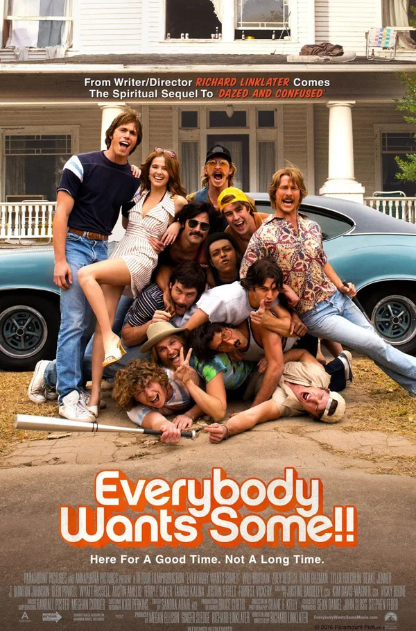 Everybody Wants Some!! movie poster