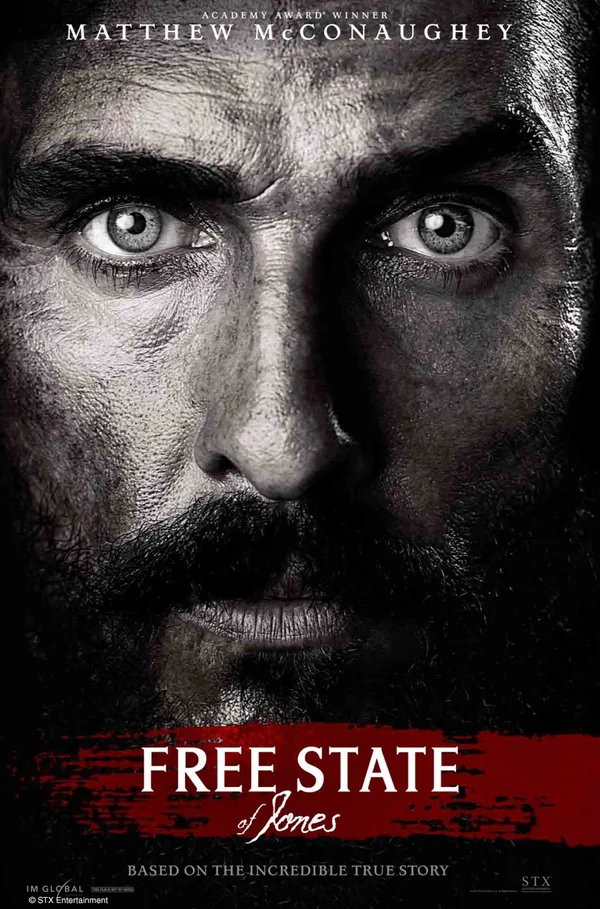 Free State of Jones movie poster