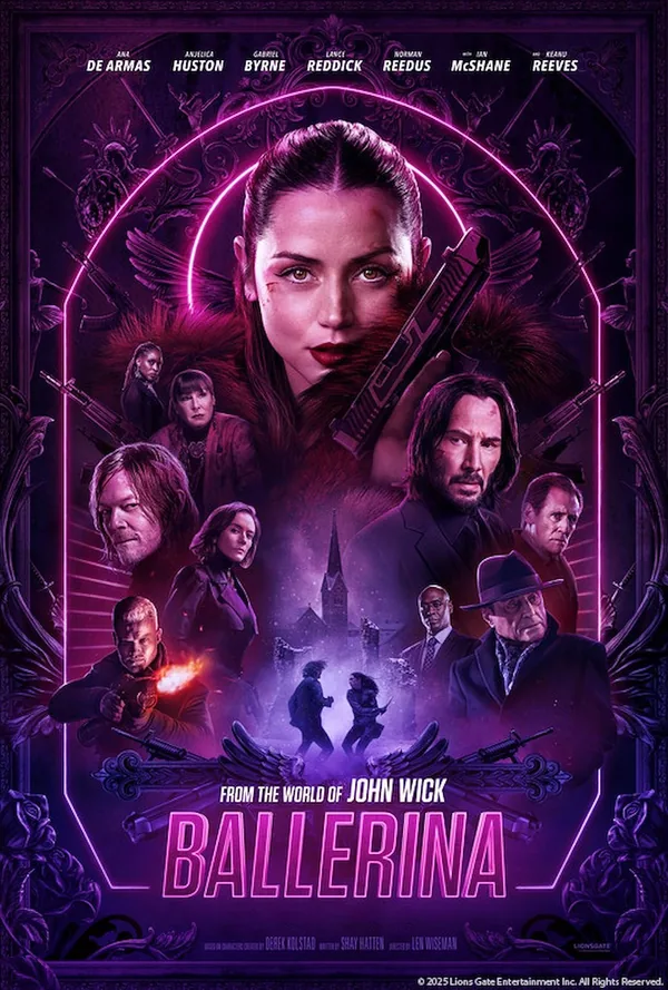 From the World of John Wick: Ballerina movie poster