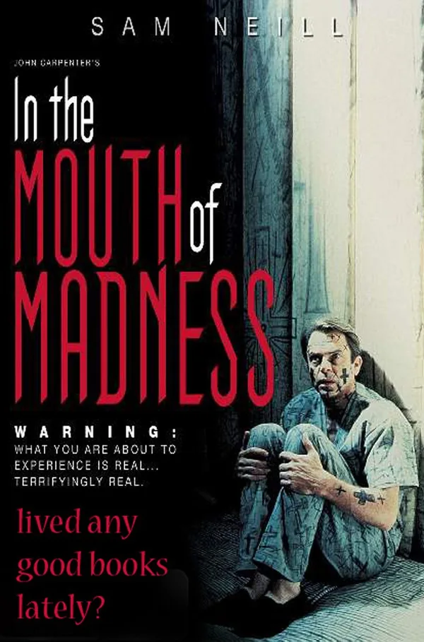 In the Mouth of Madness movie poster