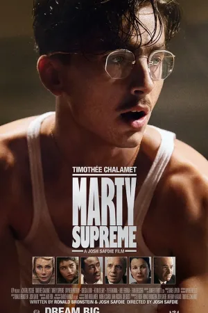 Marty Supreme movie poster