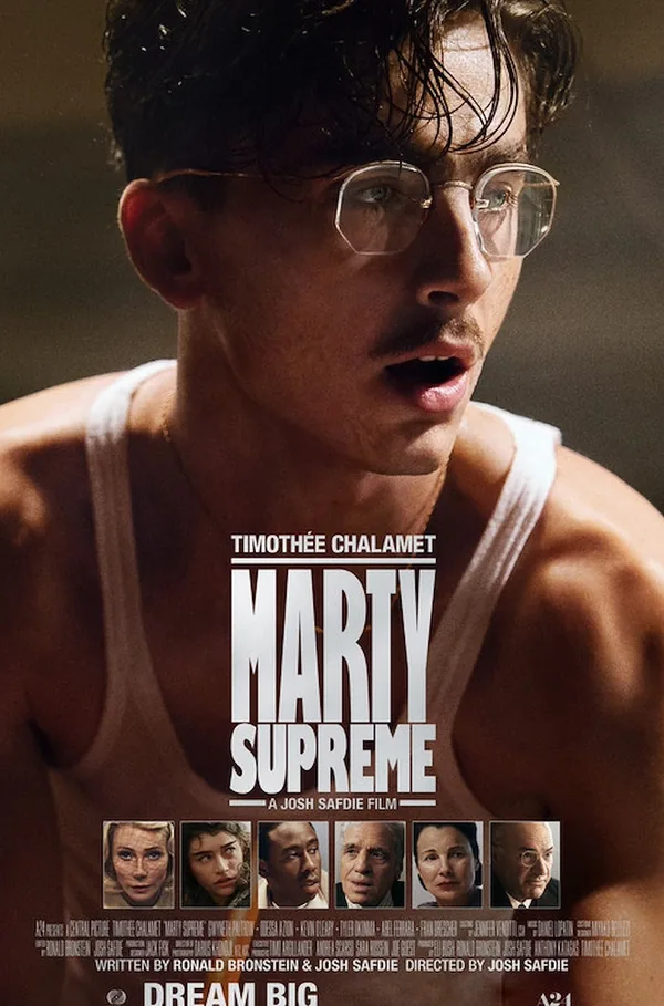 Marty Supreme movie poster