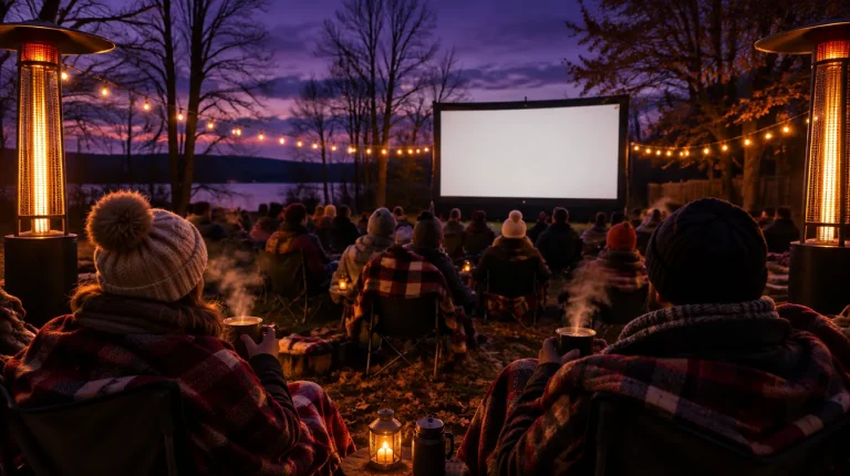 Outdoor Movie Nights in Cold Weather: Keeping Your Crowd Warm in the Fall