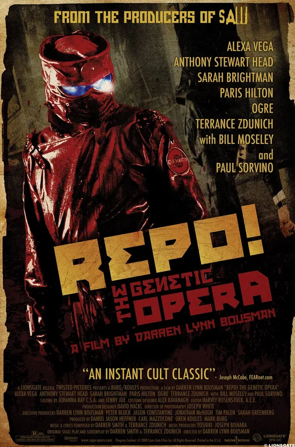 Repo! The Genetic Opera movie poster