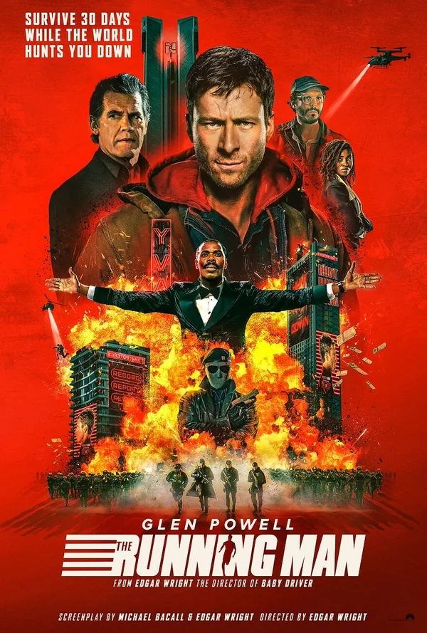 The Running Man movie poster