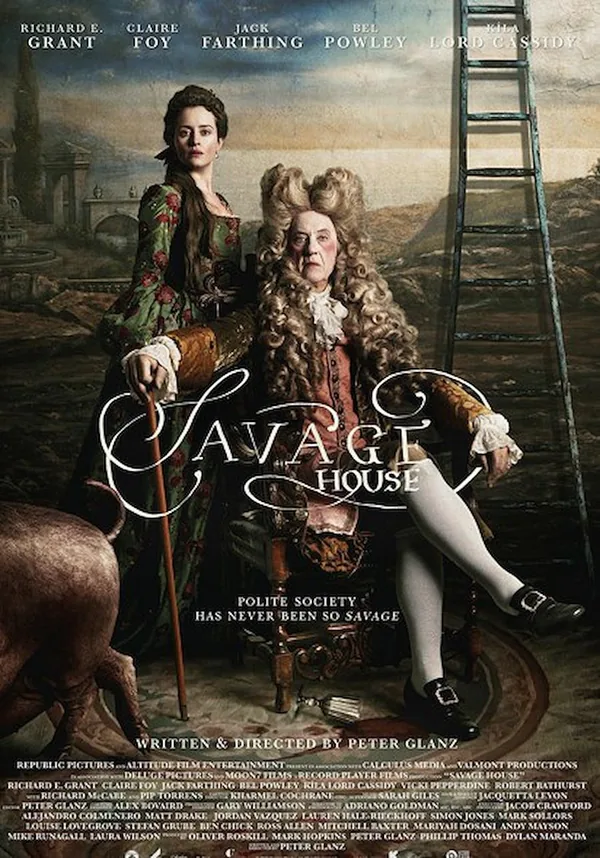 Savage House movie poster