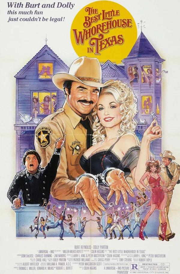 The Best Little Whorehouse in Texas movie poster