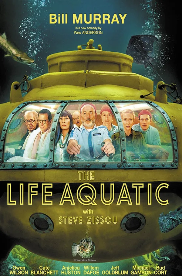 The Life Aquatic With Steve Zissou movie poster