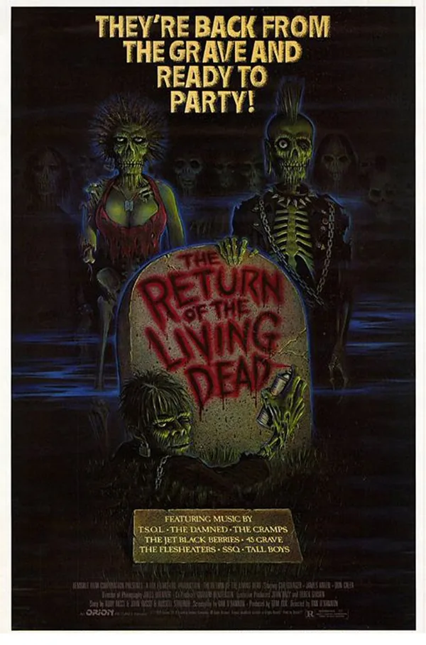 The Return of the Living Dead movie poster