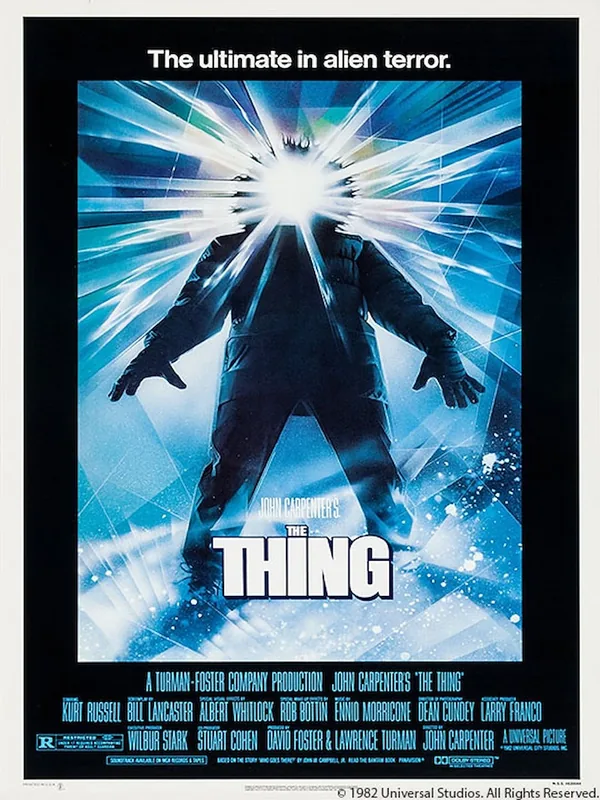 The Thing movie poster