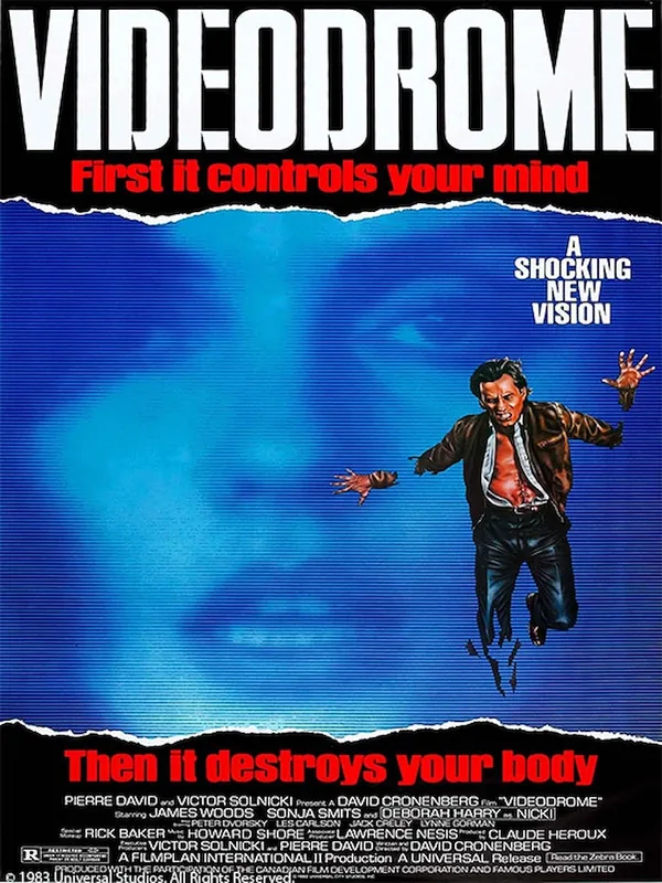 Videodrome movie poster